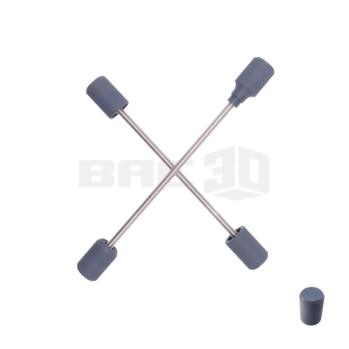 Custom Supermoto Axle Sliders - GASGAS EC/EC-F 2021-2023