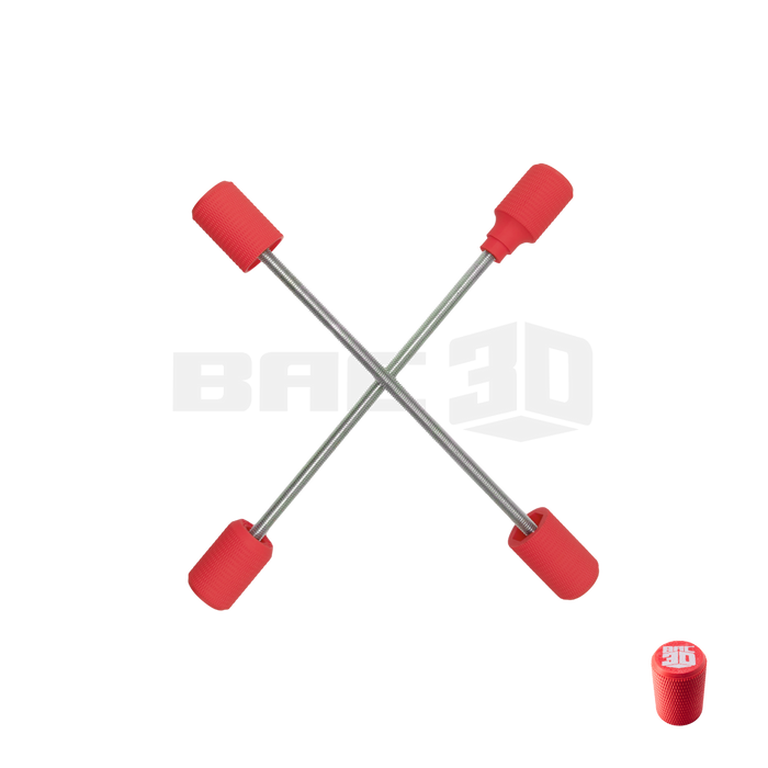 Custom Supermoto Axle Sliders - GASGAS ES 700 2022-2026