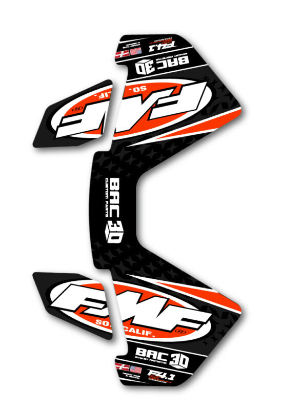 FMF Sticker Orange