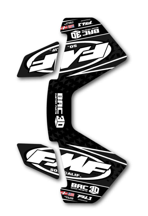 FMF Sticker White