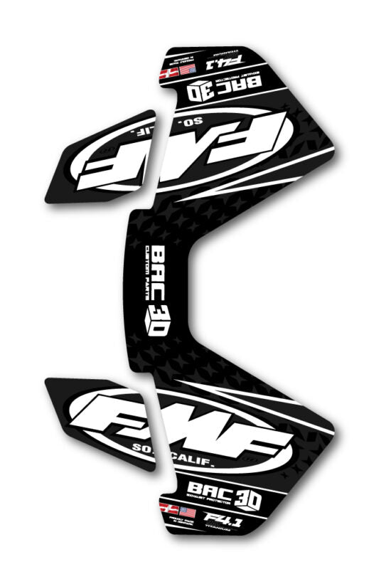 FMF Sticker White