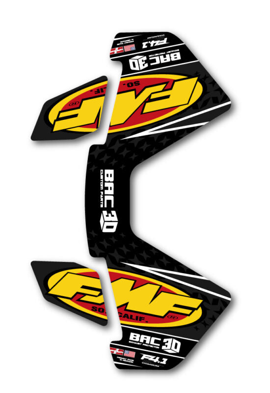 FMF Sticker Yellow