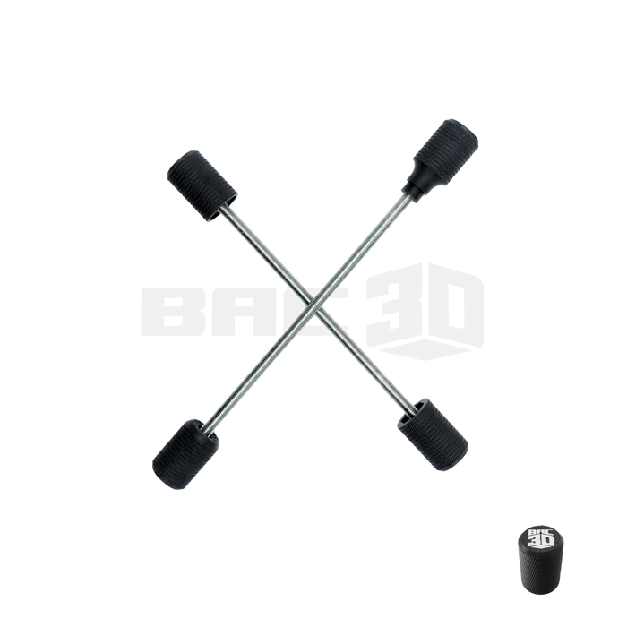Custom Supermoto Axle Sliders - Kawasaki KX250/250F/250X/250XC 2021-2026