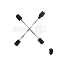 Custom Supermoto Axle Sliders - KTM SX/SX-F/XC/XC-F 125-525 2003-2012