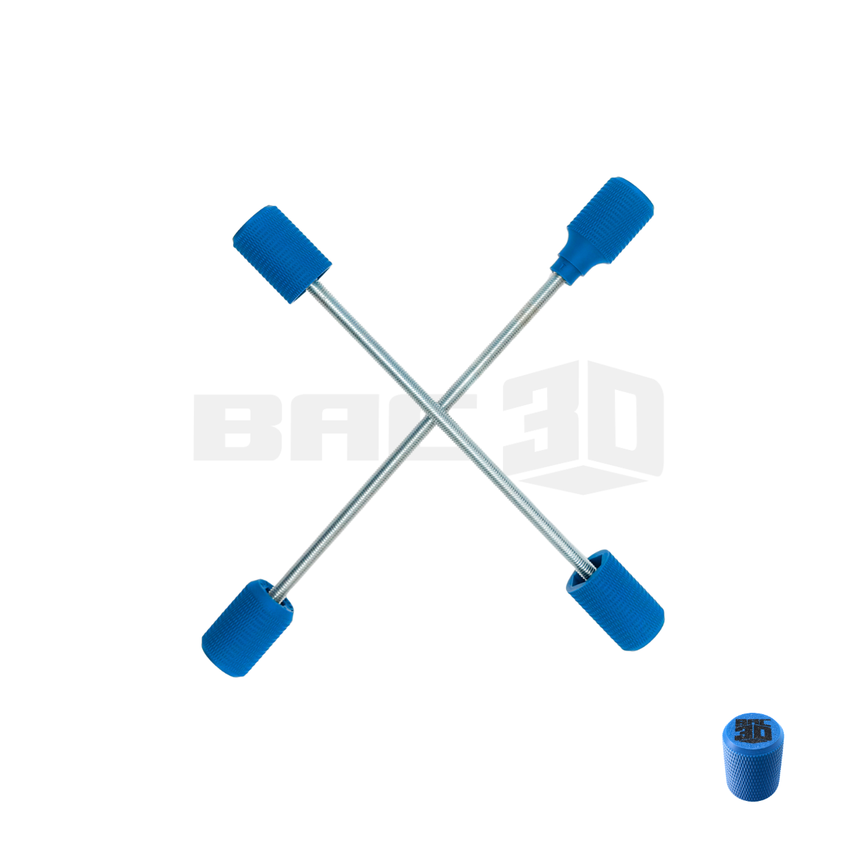 Custom Supermoto Axle Sliders - GASGAS MC/MC-F/EX 125-450 2021-2023