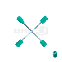 Custom Supermoto Axle Sliders - SUZUKI RMX 450Z 2010-2017