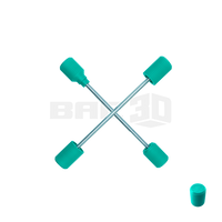 Custom Supermoto Axle Sliders - YAMAHA YZ125/YZ250 2007-2024