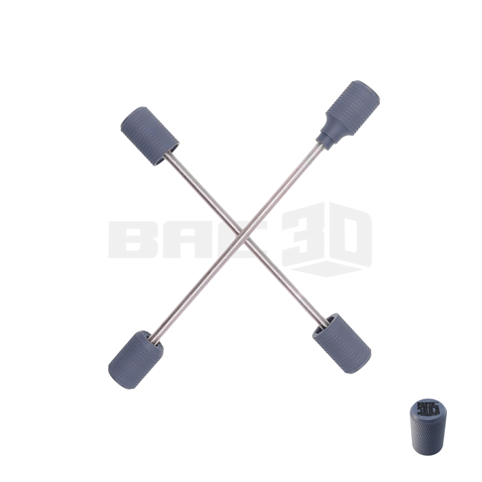 Custom Supermoto Axle Sliders - KTM EXC/XC-W 2016-2023