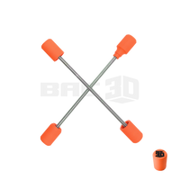 Custom Supermoto Axle Sliders - KTM SX/SX-F/XC/XC-F 125-450 2015-2022
