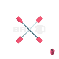 Custom Supermoto Axle Sliders - KTM SX/SX-F/XC/XC-F 125-450 2013-2014