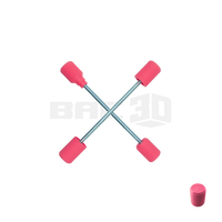 Custom Supermoto Axle Sliders - TM SMR 2021-2025