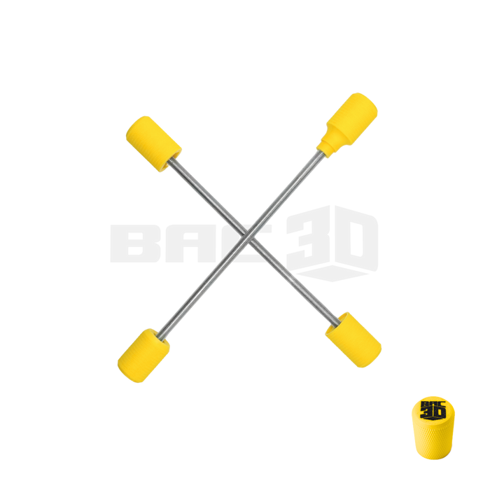 Custom Supermoto Axle Sliders - GASGAS MC/MC-F/EX 125-450 2021-2023