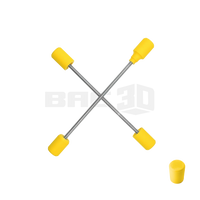 Custom Supermoto Axle Sliders - TM EN/MX 2015-2024